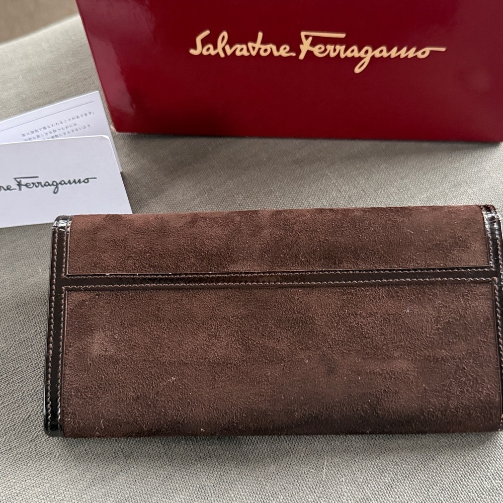 Salvatore Ferragamo Suede Wallet - Picture 3 of 9